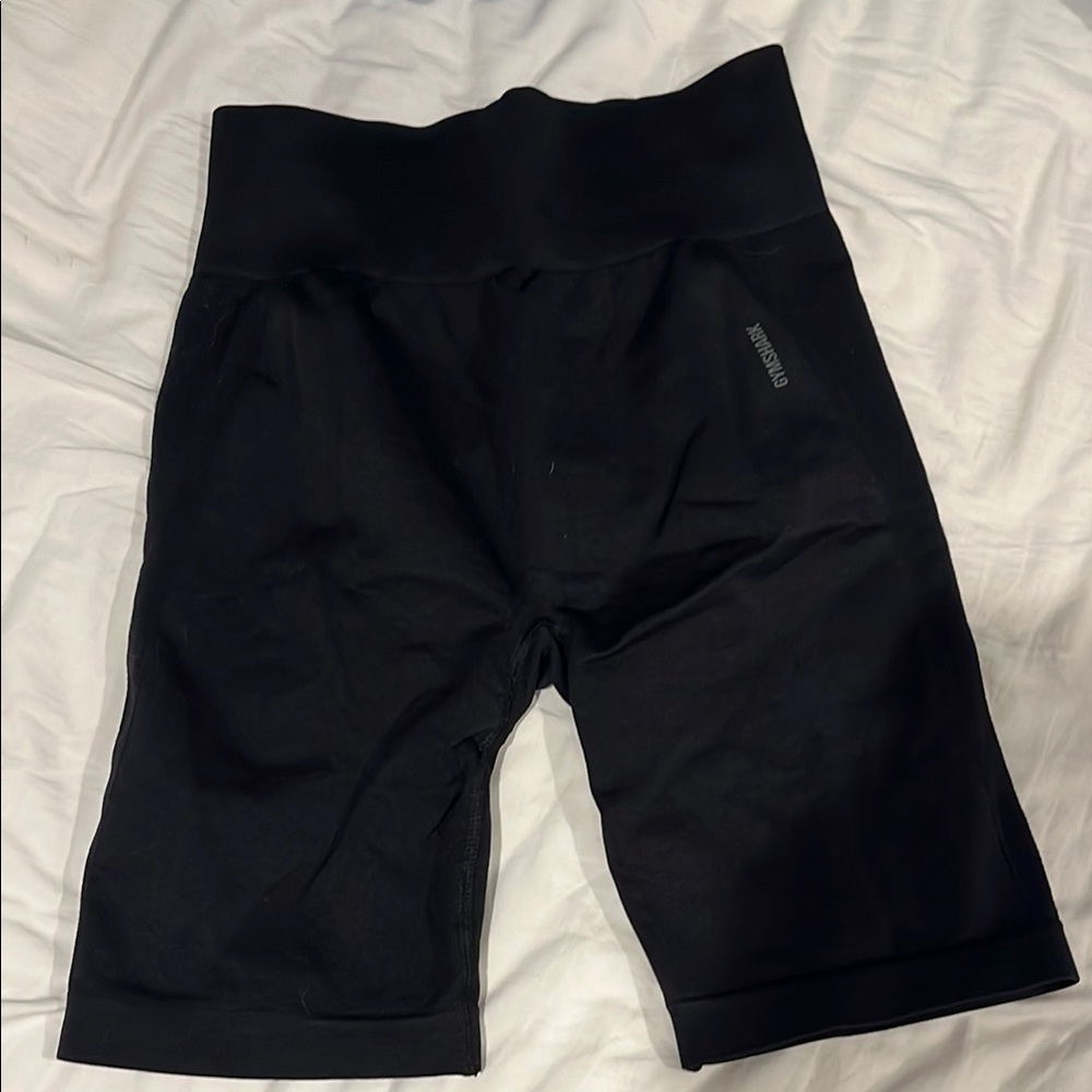Gymshark Women's Black Shorts Size Medium